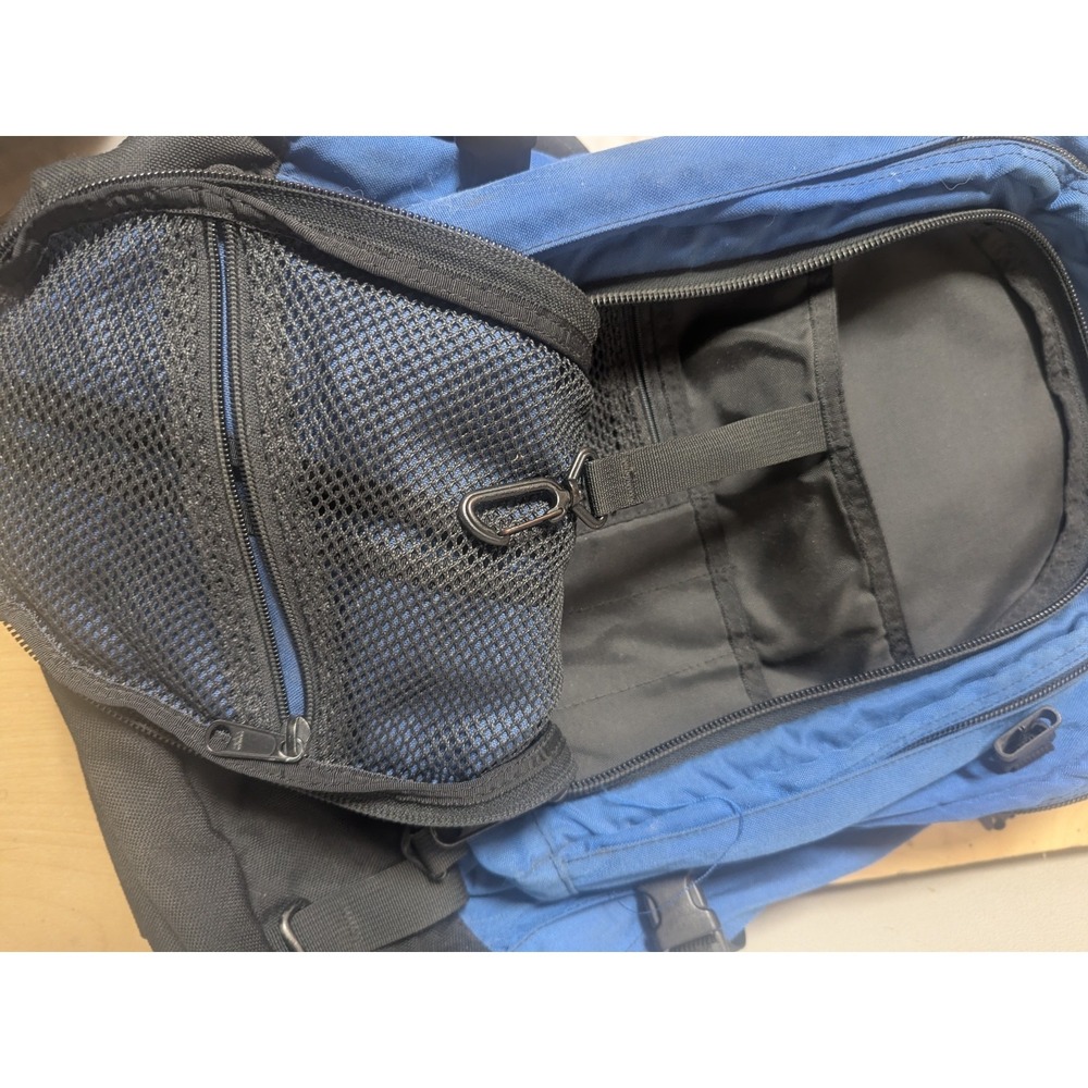 Eagle Creek Travel Backpack Blue Black Carry On Daypack Hiking‎ Waist Belt Value - Picture 5 of 16